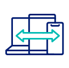 Full-feature content management system icon