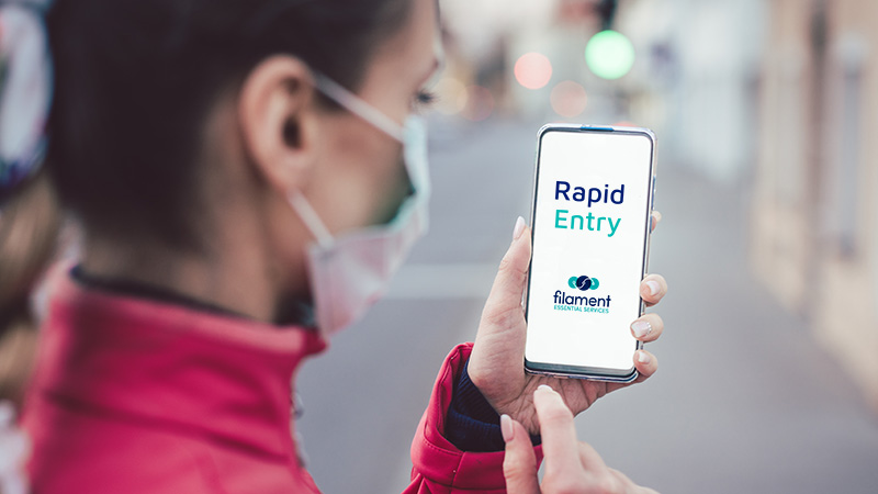 Rapid Entry: Health Screening Web App