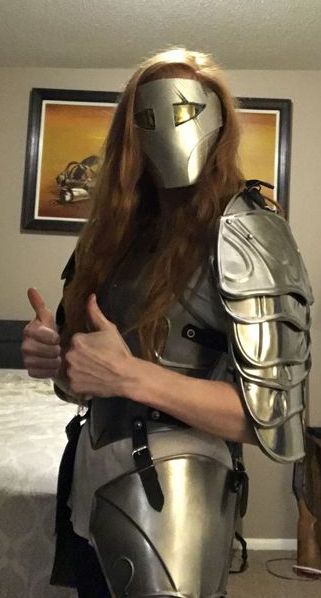 Jacqueline Hentges in armour | Filament Essential Services Jacqueline Hentges in armour