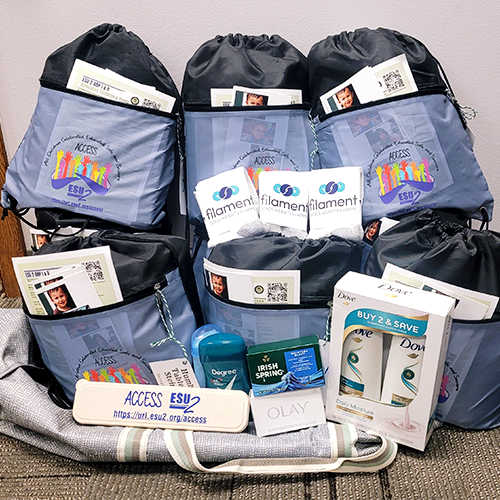 Filament Donates to ESU 2 Homeless Kits