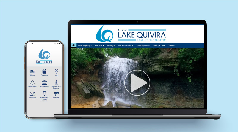 Lake Quivira Website + App