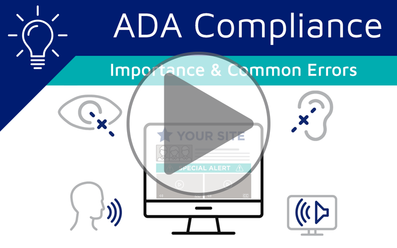 Protip: Common ADA Website Errors