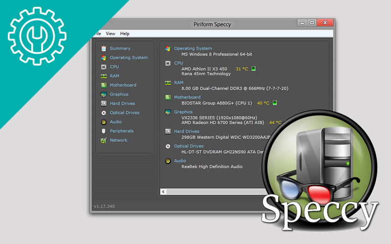 Speccy: See Inside Your PC